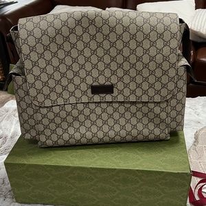 NWT Gucci Supreme Diaper Bag